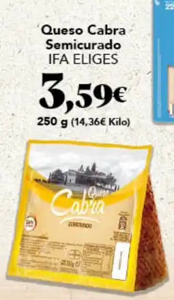 Gadis Queso Cabra Semicurado oferta