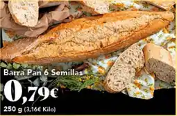 Gadis Barra Pan 6 Semillas oferta