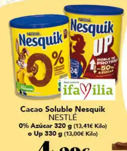 Gadis Nesquik Cacao Soluble oferta