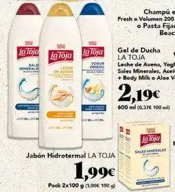 Gadis La Toja gel de ducha oferta