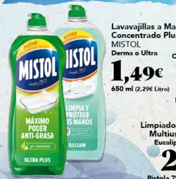 Gadis Mistol lavavajillas a mano concentrado plus ultra plus oferta