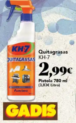 Gadis KH-7 quitagrasas oferta