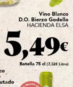 Gadis Hacienda Elsa Vino Blanco D.O. Bierzo Godello oferta