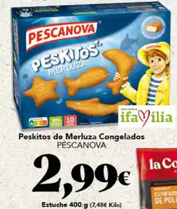 Gadis Pescanova peskitos de merluza Congelados oferta