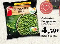 Gadis Findus guisantes finos oferta