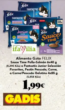 Gadis Felix Alimento Gato oferta