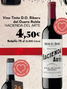 Gadis Hacienda del arte vino tinto d.O. ribera del duero roble oferta