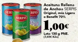 Gadis Serpis aceituna rellena de anchoa oferta