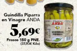 Gadis Anda guindilla piparra en vinagre oferta