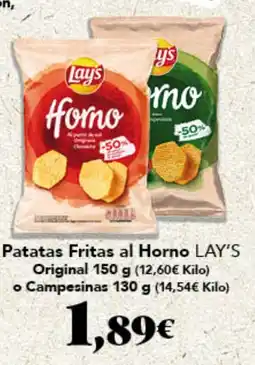 Gadis Lay's Patatas Fritas al Horno oferta