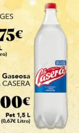 Gadis Casera gaseosa oferta