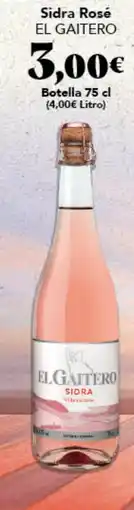 Gadis El Gaitero sidra rosé oferta