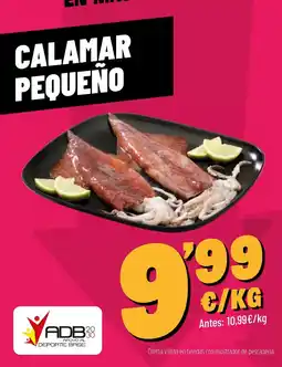 AhorraMas Calamar pequeño oferta