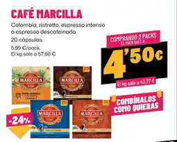 AhorraMas Café Marcilla oferta