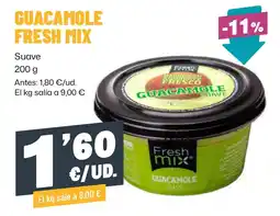 AhorraMas Fresh mix guacamole suave oferta