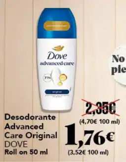 Gadis Dove Desodorante advanced care original oferta