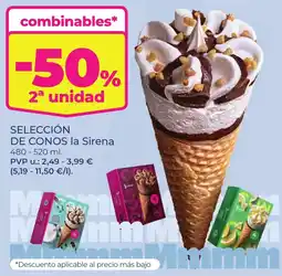 La Sirena la Sirena conos oferta