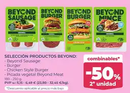 La Sirena Beyond Sausage Burger Chicken Style Burger Picada vegetal Beyond Meat oferta