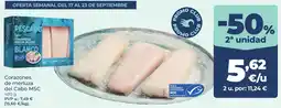 La Sirena Pescado Corazones de merluza del Cabo oferta