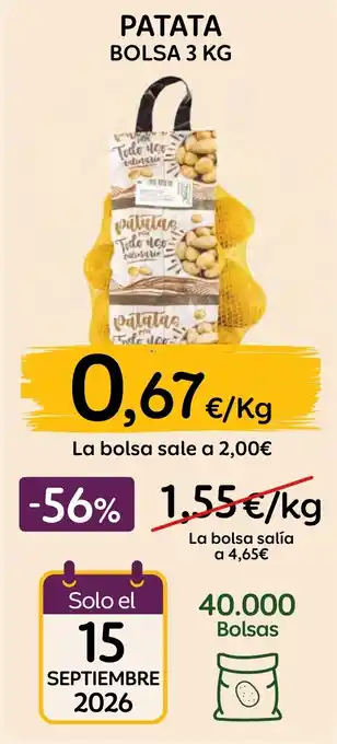 Patata bolsa 3 kg