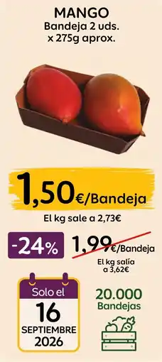 AhorraMas Mango oferta