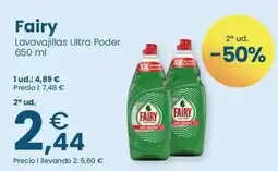 Clarel Fairy - lavavajillas ultra poder oferta