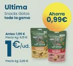 Clarel Última - snacks gatos toda la gama oferta