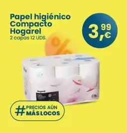 Clarel Papel higiénico compacto oferta