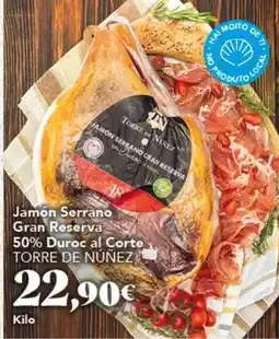 Gadis Torre de núñez - jamón serrano gran reserva 50% duroc al corte oferta