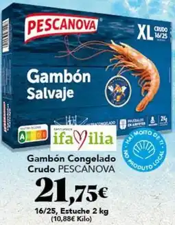 Gadis Pescanova - gambon congelado crudo oferta