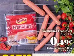 Gadis Revilla - salchichas frankfurt oferta