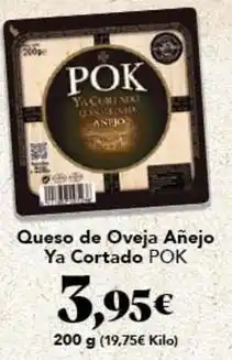 Gadis Pok - queso de oveja añejo ya cortado oferta
