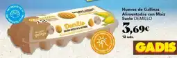 Gadis Demillo - huevos de gallinas alimentadas con maiz suelo oferta
