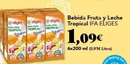 Gadis Ifa eliges - bebida fruta y leche tropical oferta