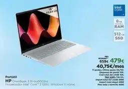 El Corte Inglés Hp - portátil oferta