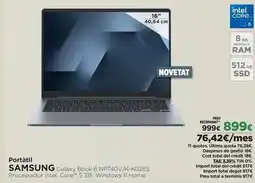 El Corte Inglés Samsung - portátil oferta