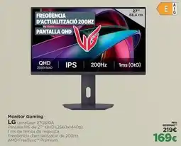 El Corte Inglés Lg - monitor gaming oferta
