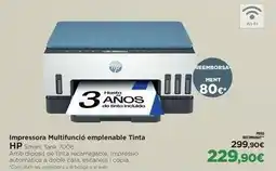 El Corte Inglés Hp - impressora multifunción 6 empenable tinta oferta