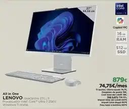 El Corte Inglés Lenovo - all in one oferta