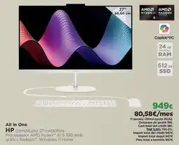 El Corte Inglés Hp - all in one oferta