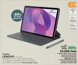 El Corte Inglés Lenovo - tauleta oferta