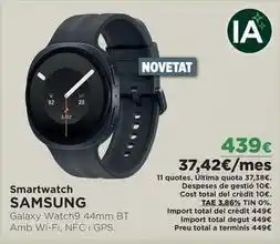 El Corte Inglés Samsung - smartwatch oferta
