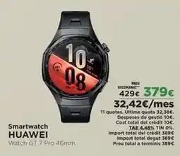El Corte Inglés Huawei - smartwatch oferta