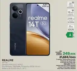 El Corte Inglés Realme - 14t 5g oferta