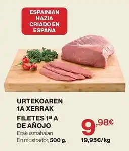 El Corte Inglés Filetes a de añojo oferta