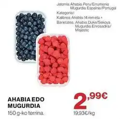 El Corte Inglés Ahabia edo mugurdia oferta