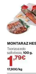 El Corte Inglés Montaraz - hes oferta