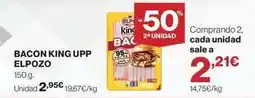 El Corte Inglés Elpozo - bacon king upp oferta