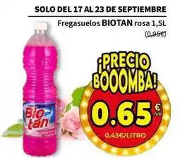SPAR Solo - fregasuelos rosa oferta
