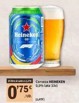 SPAR Heineken - cerveza 0,0% oferta